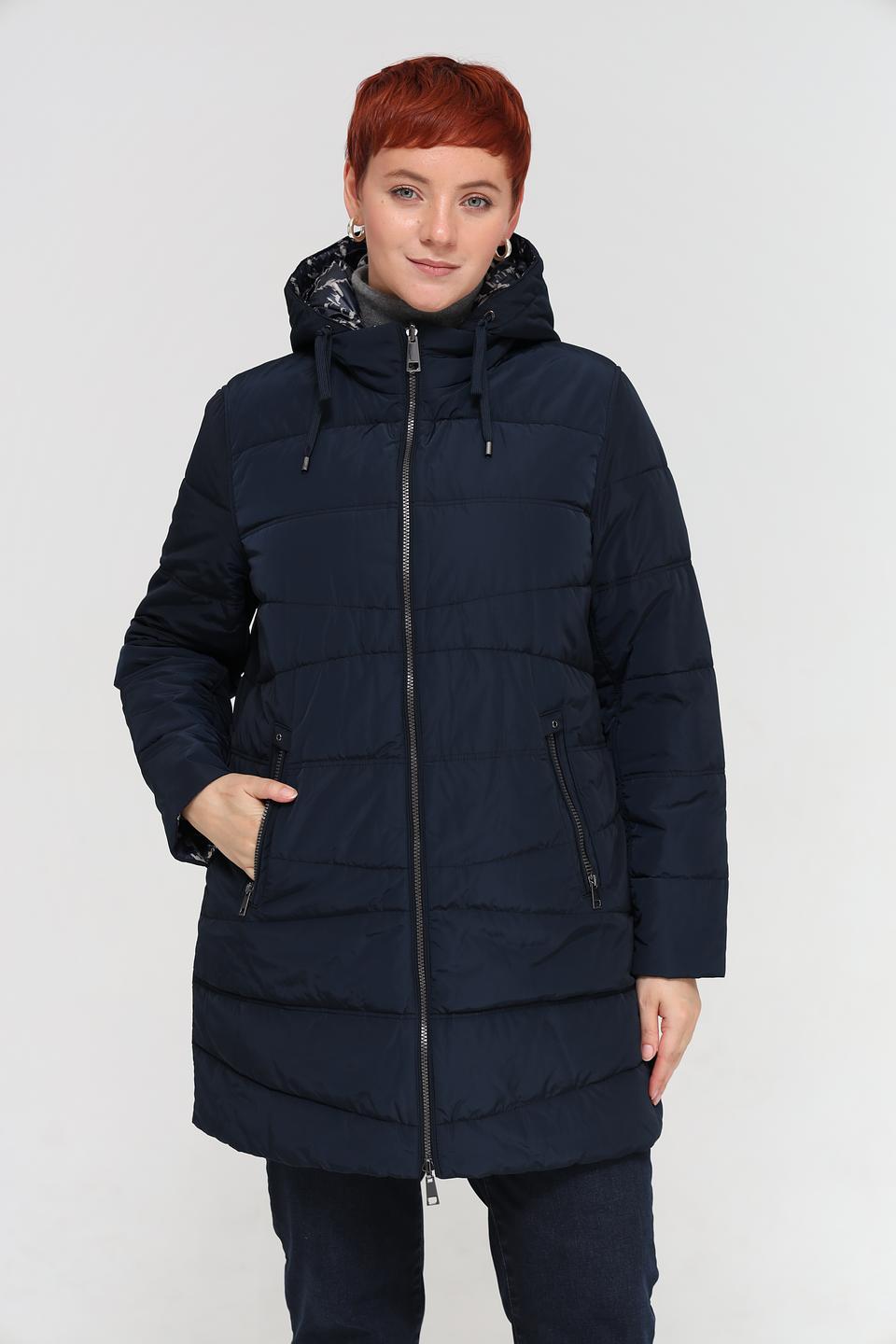Куртка Lebek стеганая синяя