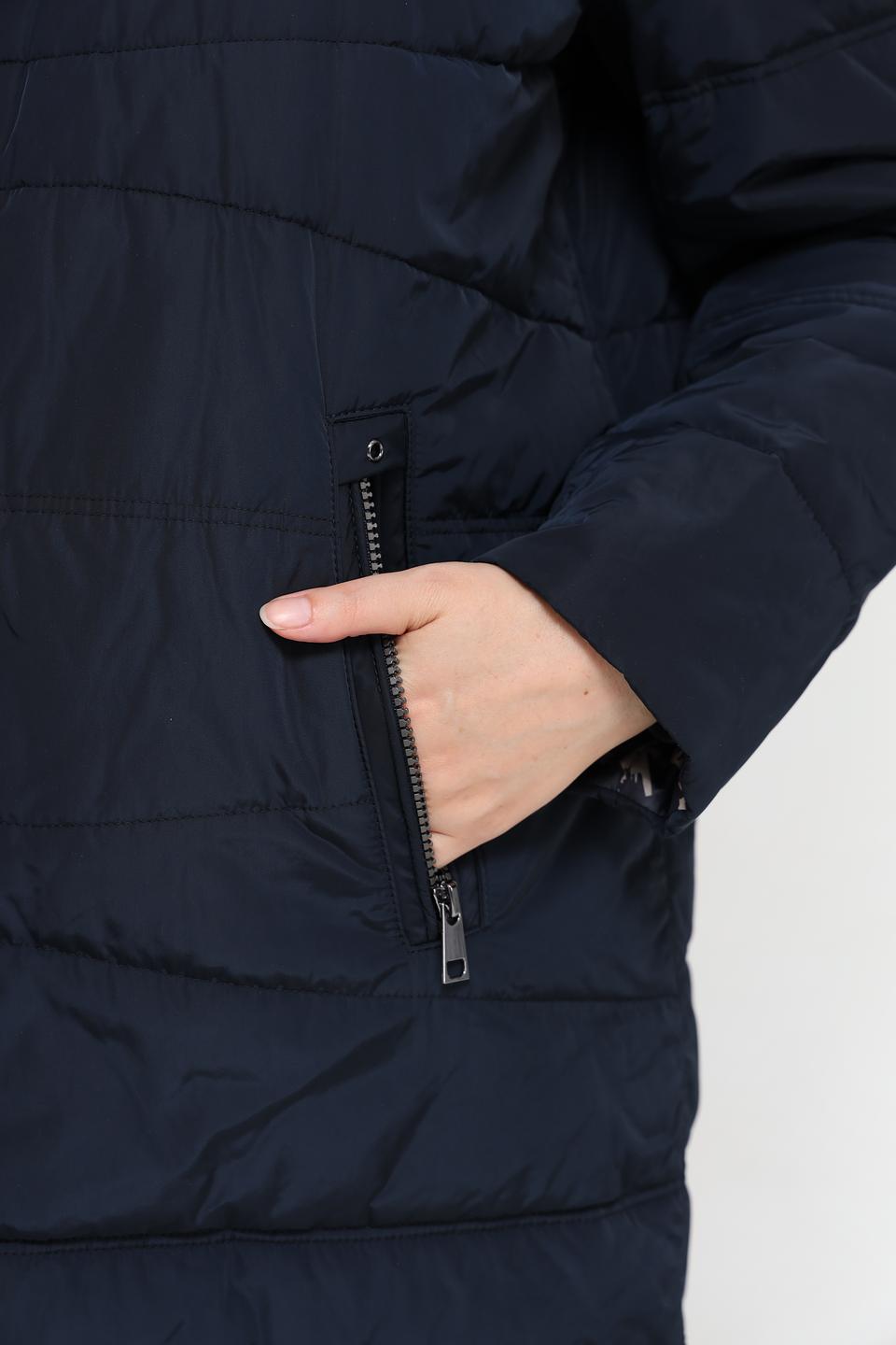 Куртка Lebek стеганая синяя