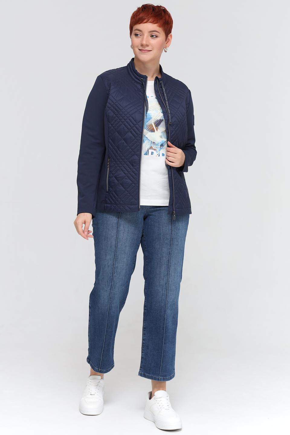 Жакет Rabe collection стеганый синий