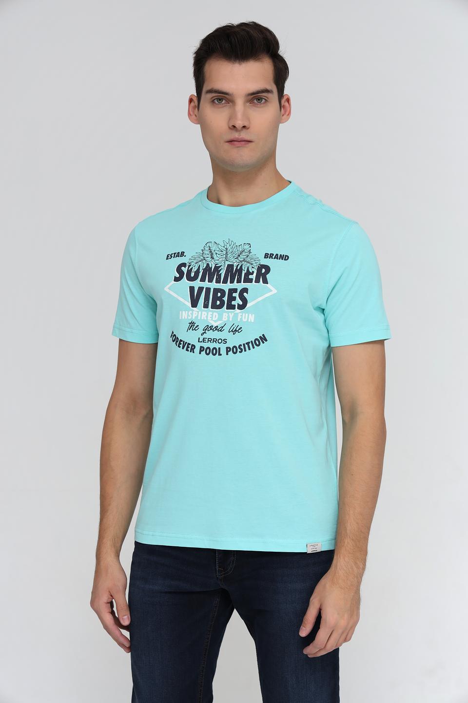 Футболка Lerros Summer Vibes мятный