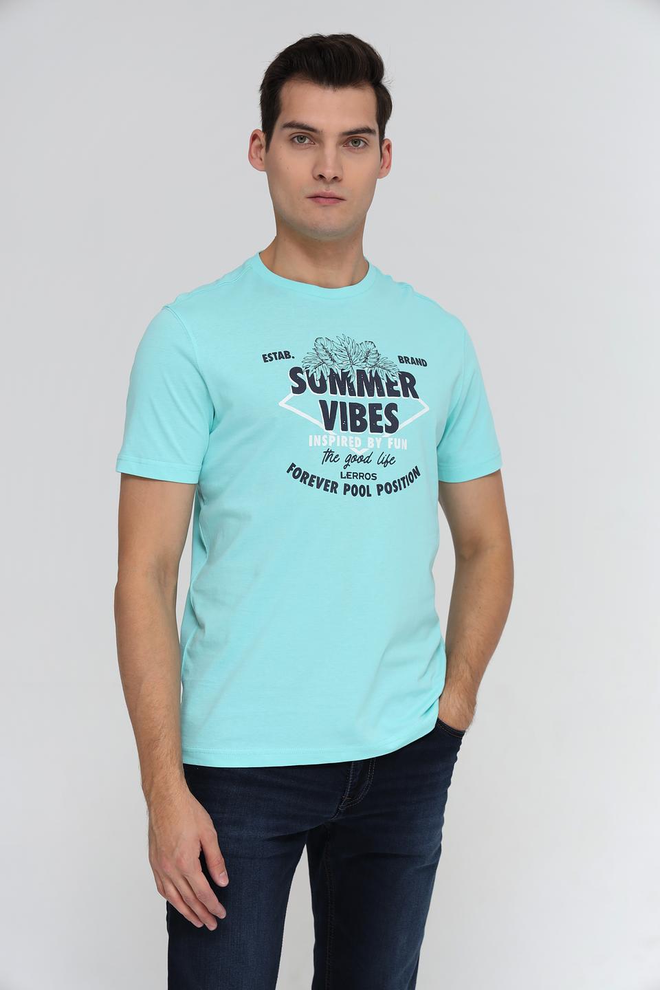 Футболка Lerros Summer Vibes мятный