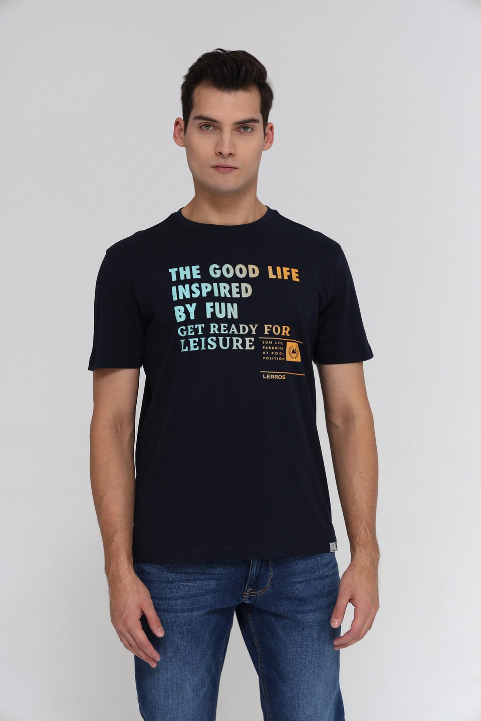 Футболка Lerros с принтом