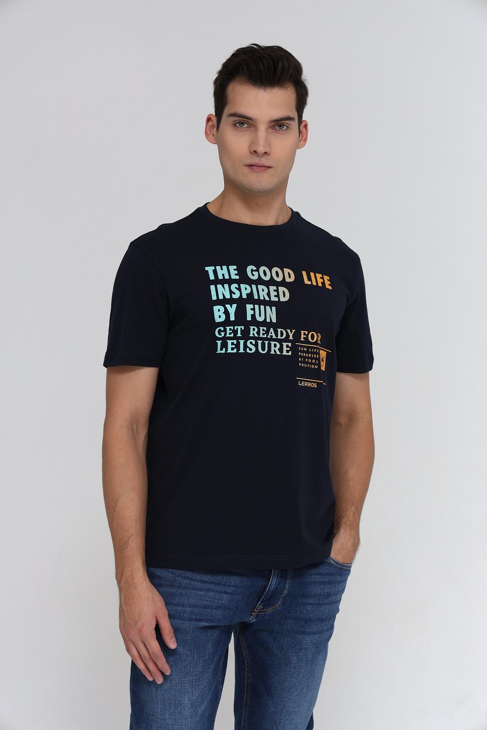 Футболка Lerros с принтом