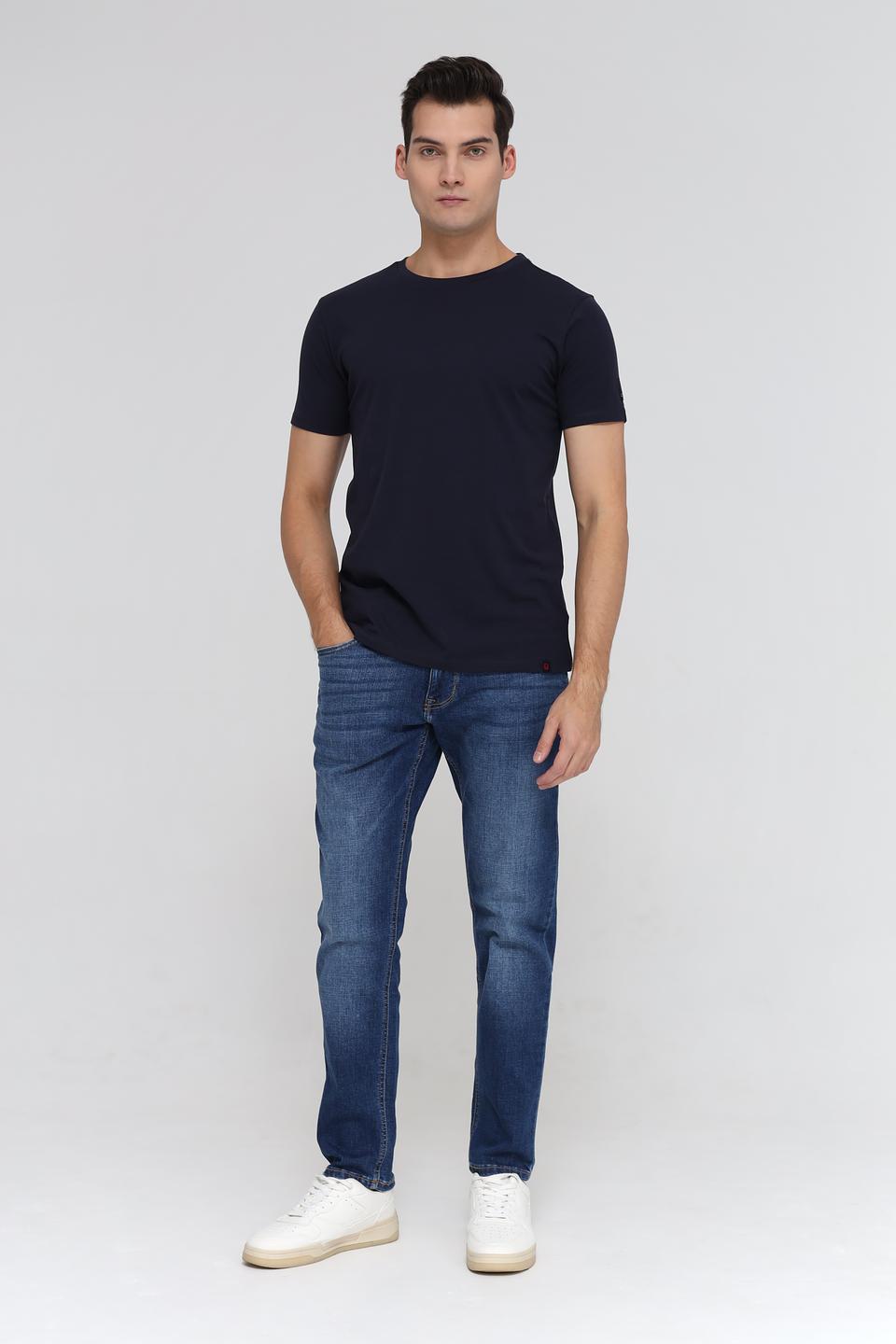 Футболка Time Zone мужская тёмно-синяя