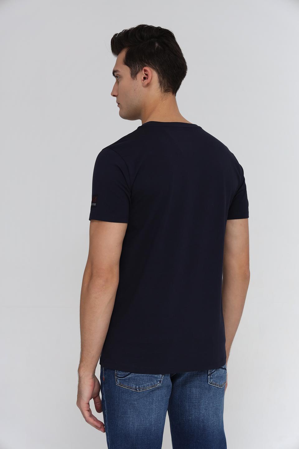 Футболка Time Zone мужская тёмно-синяя