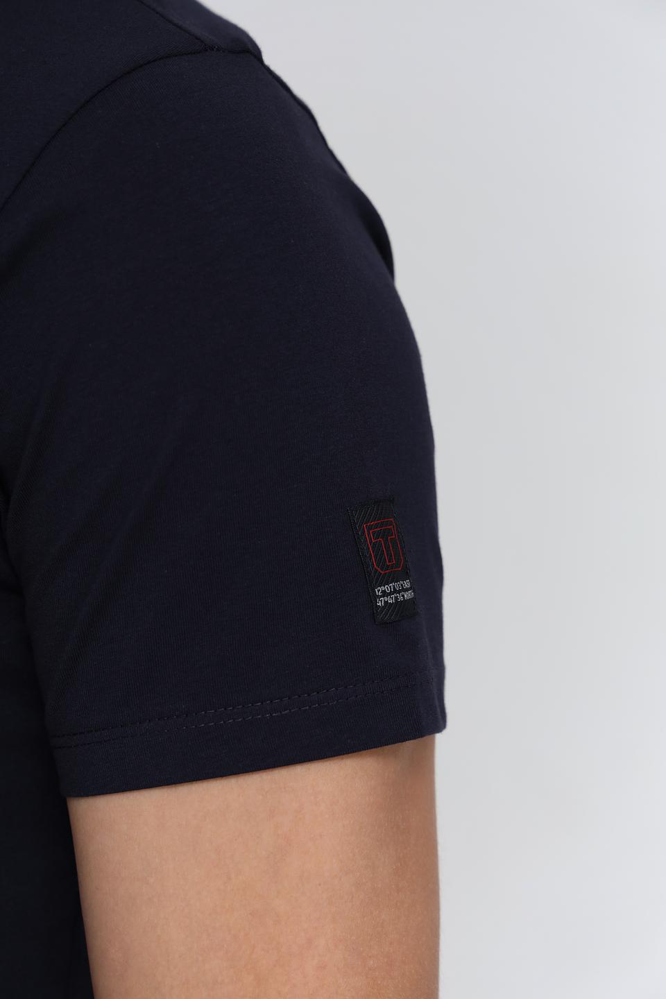 Футболка Time Zone мужская тёмно-синяя