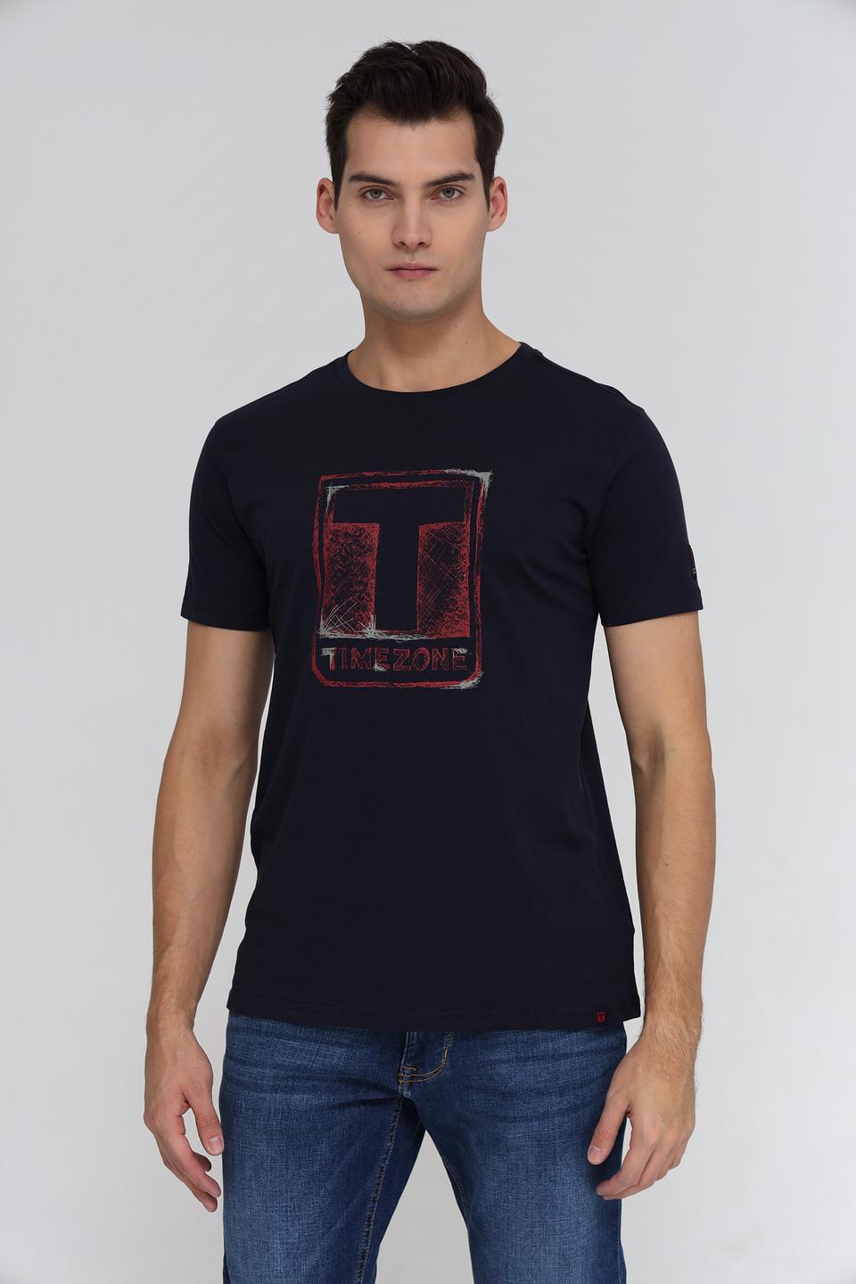 Футболка Time Zone с принтом