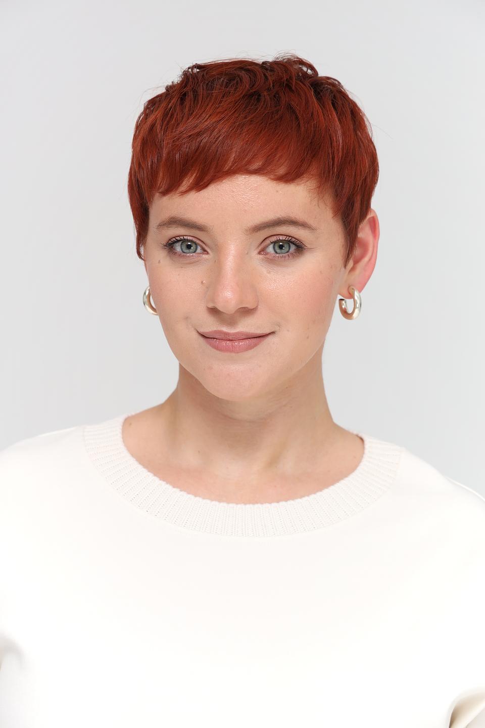 Пуловер Margittes с карманом молочный