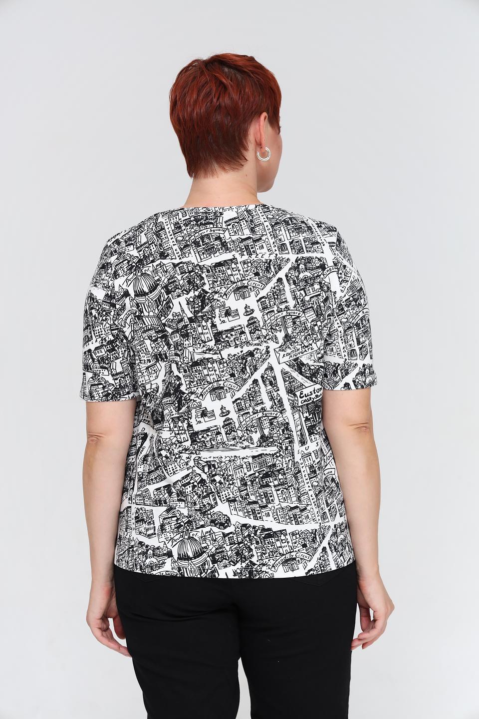 Футболка Margittes с принтом Лондон