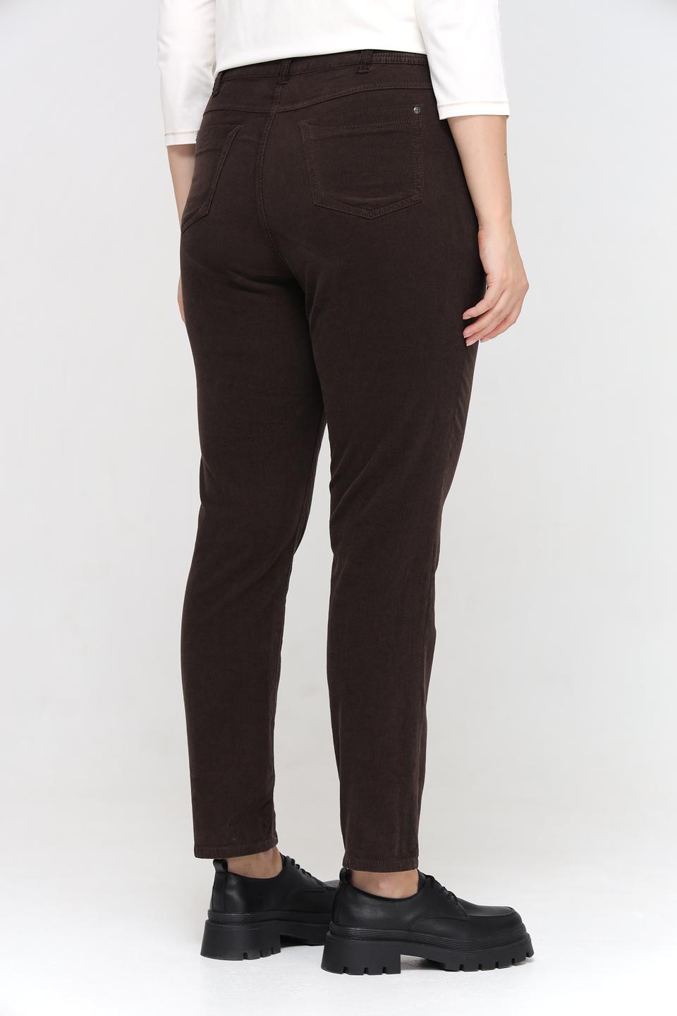 Брюки классические Anna Montana коричневые