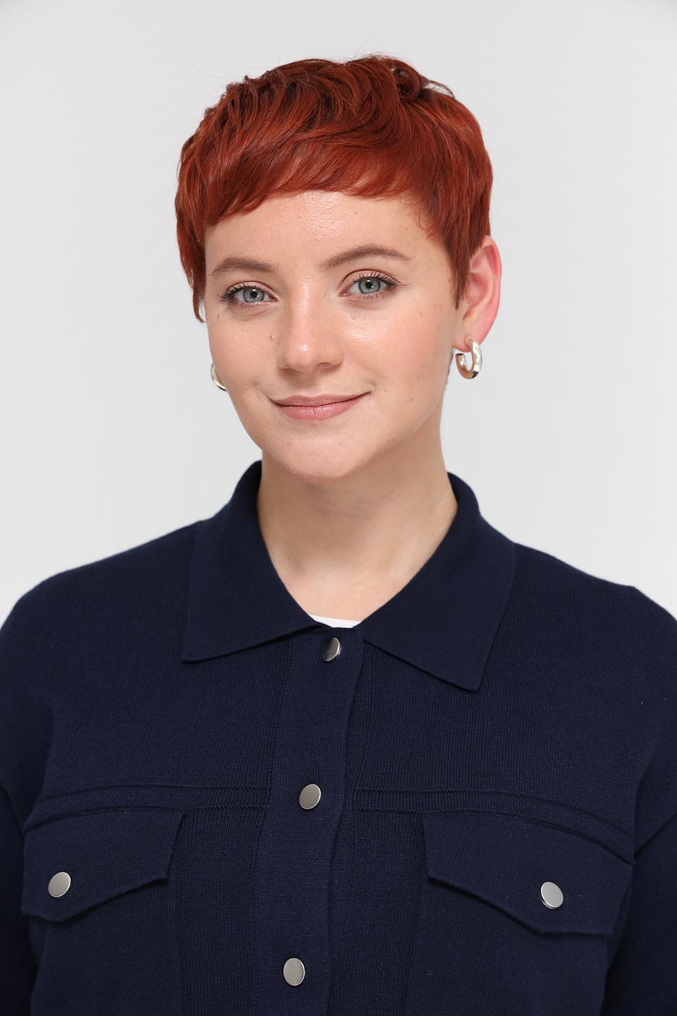 Жакет Olsen приталенный синий