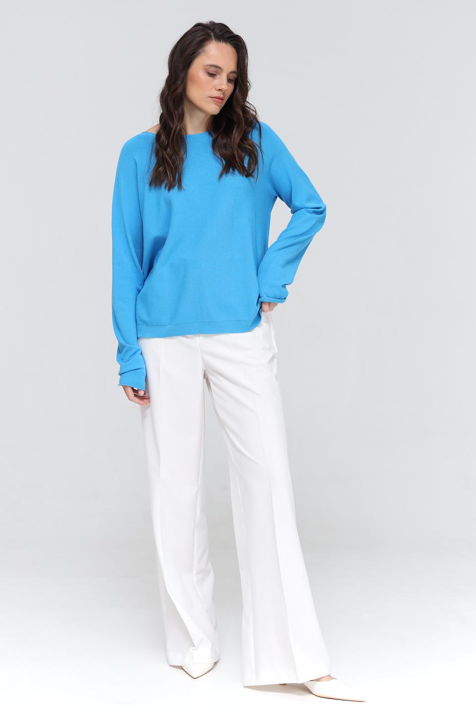 Пуловер Rich and Royal бирюзовый