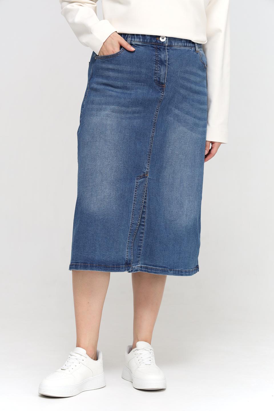 Юбка Samoon джинсовая миди