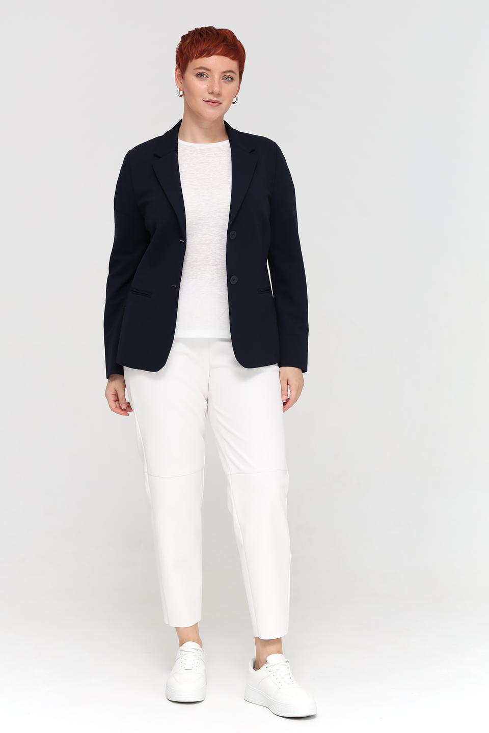 Жакет Frank Walder приталенный тёмно-синий