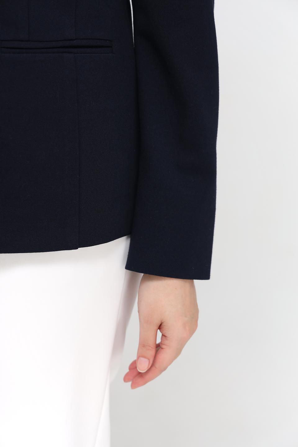 Жакет Frank Walder приталенный тёмно-синий