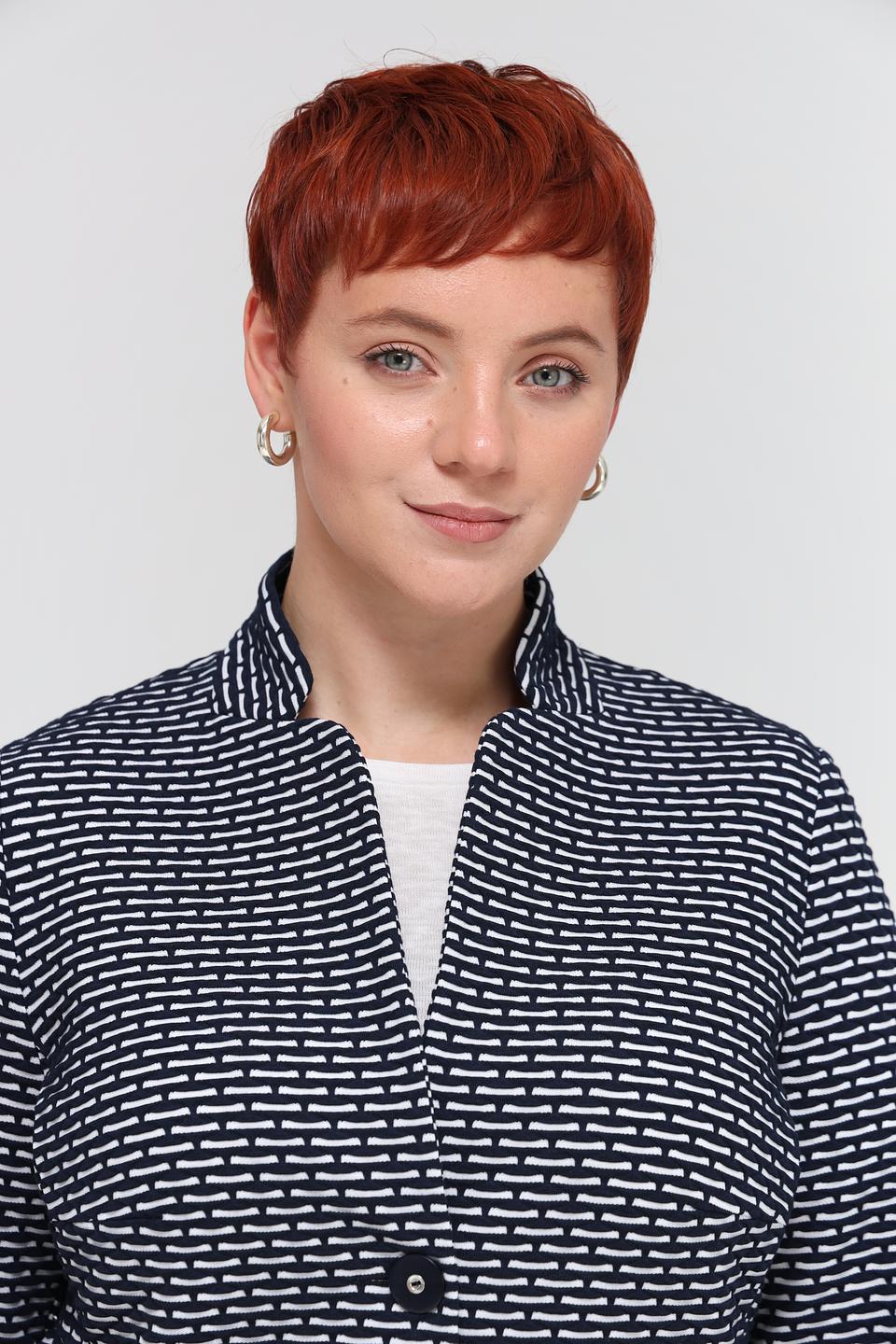 Жакет Frank Walder в полоску