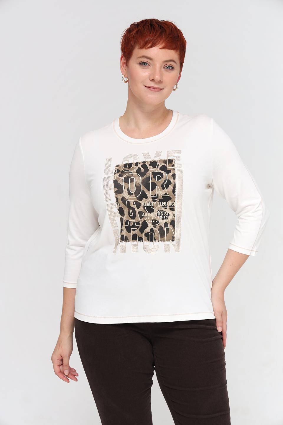 Футболка Tuzzi с принтом белая