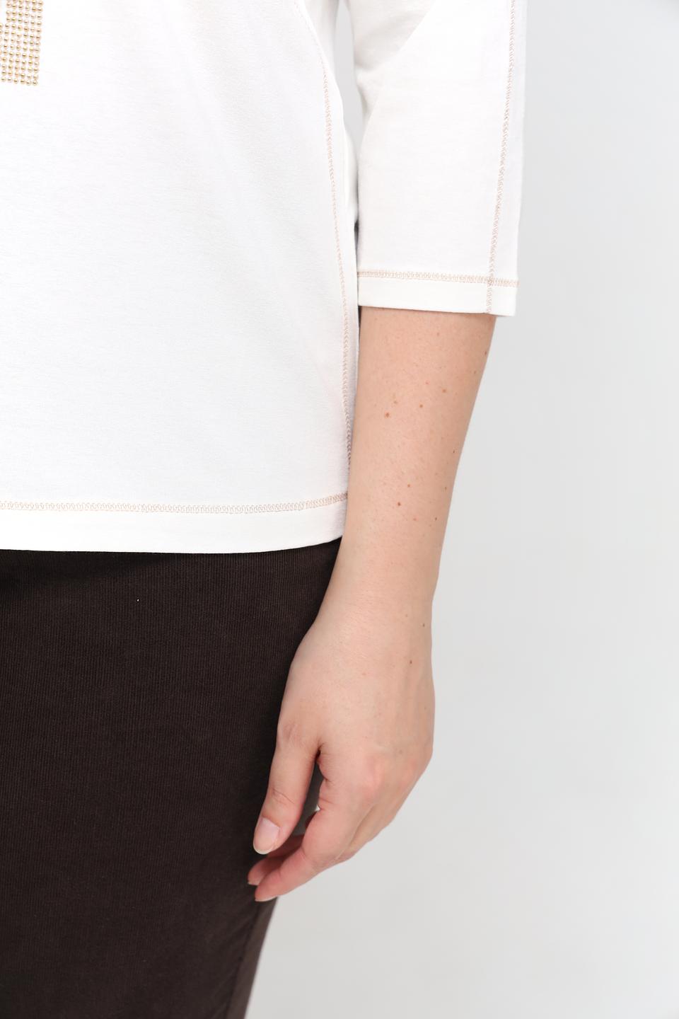 Футболка Tuzzi с принтом белая