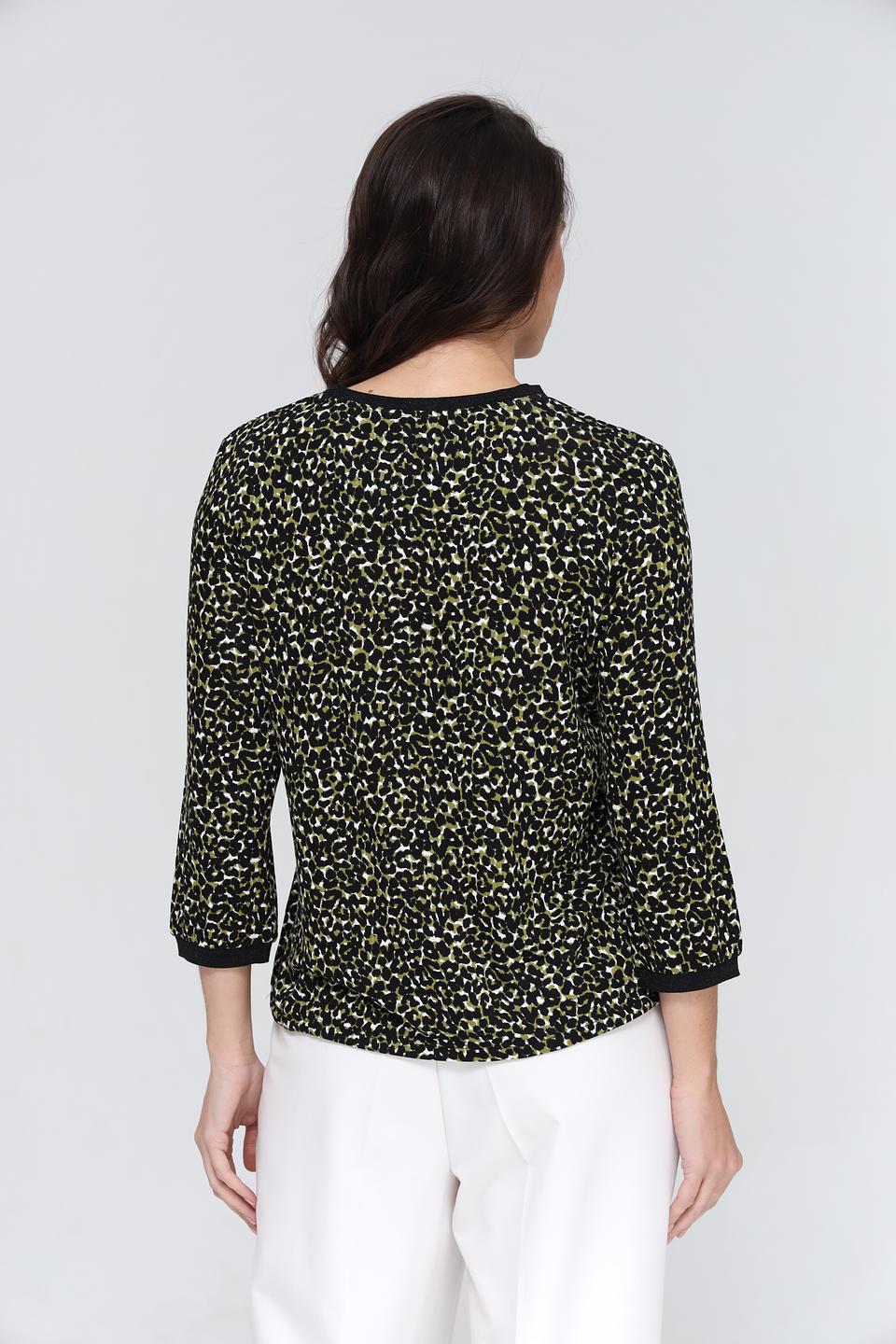 Пуловер Lecomte с принтом