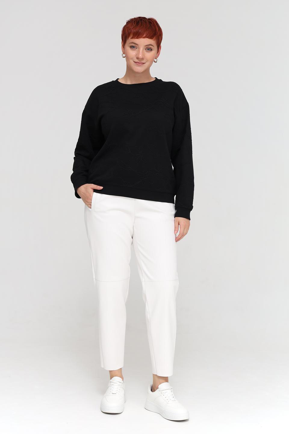 Пуловер Samoon с цветочным принтом