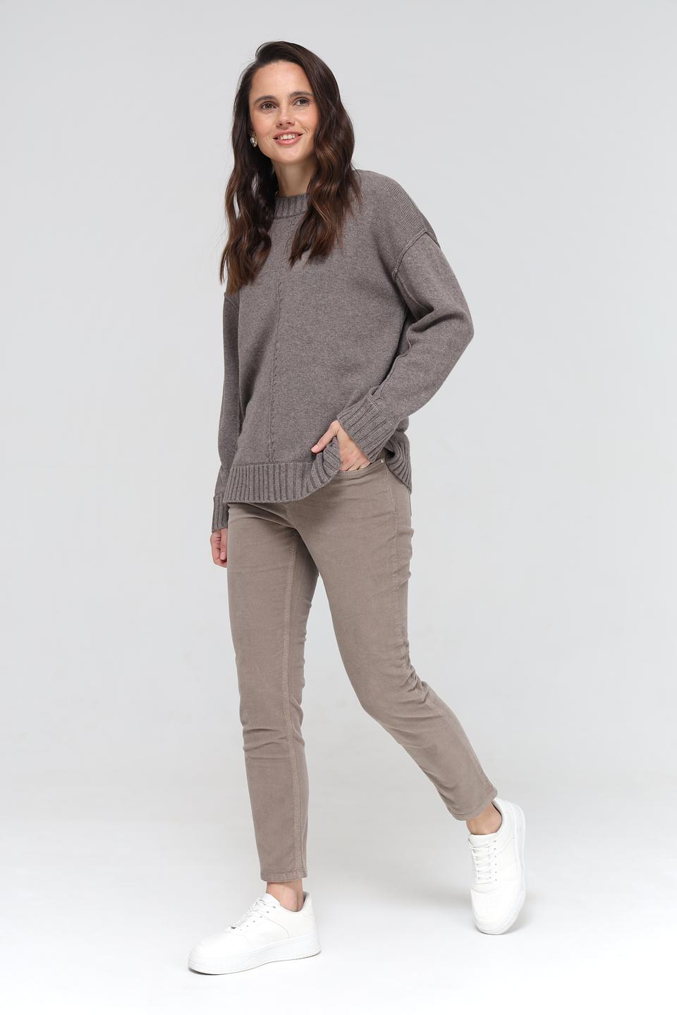 Брюки кл Oui женские бежевые