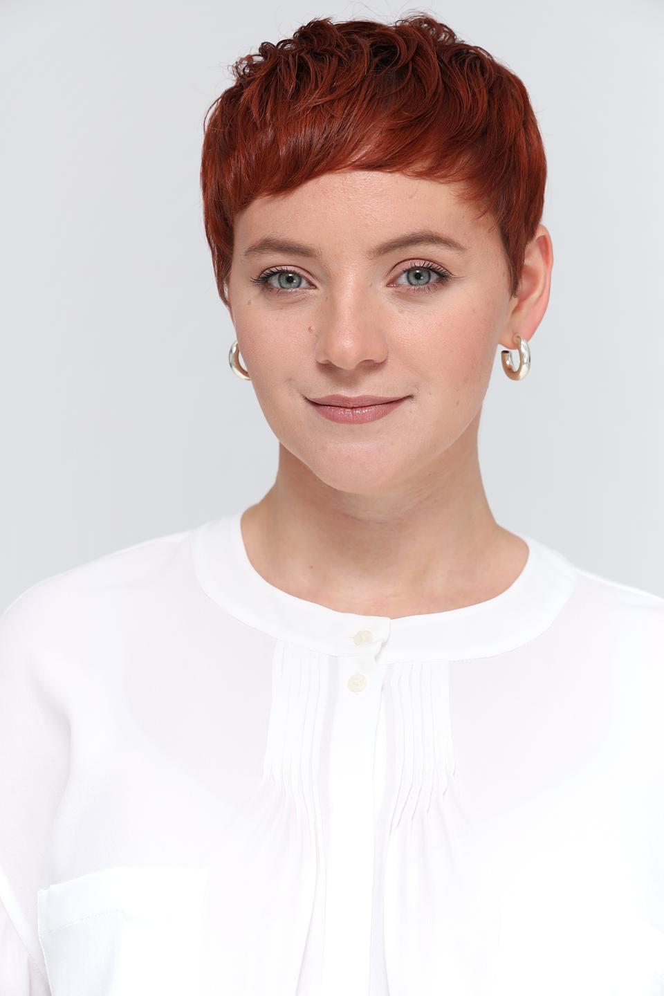 Блуза Luisa Cerano белая с карманами