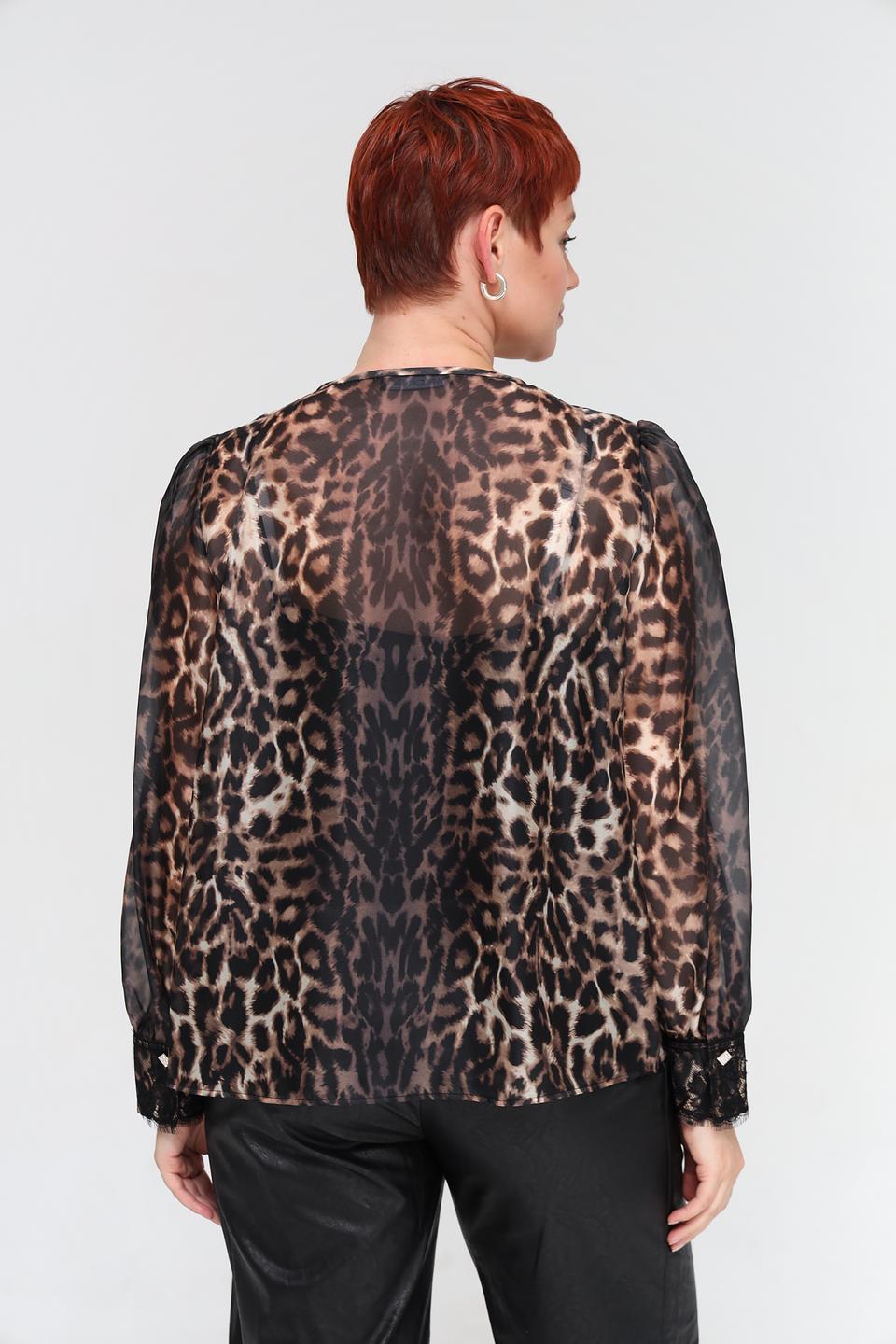 Блуза Marc Cain леопардовый принт