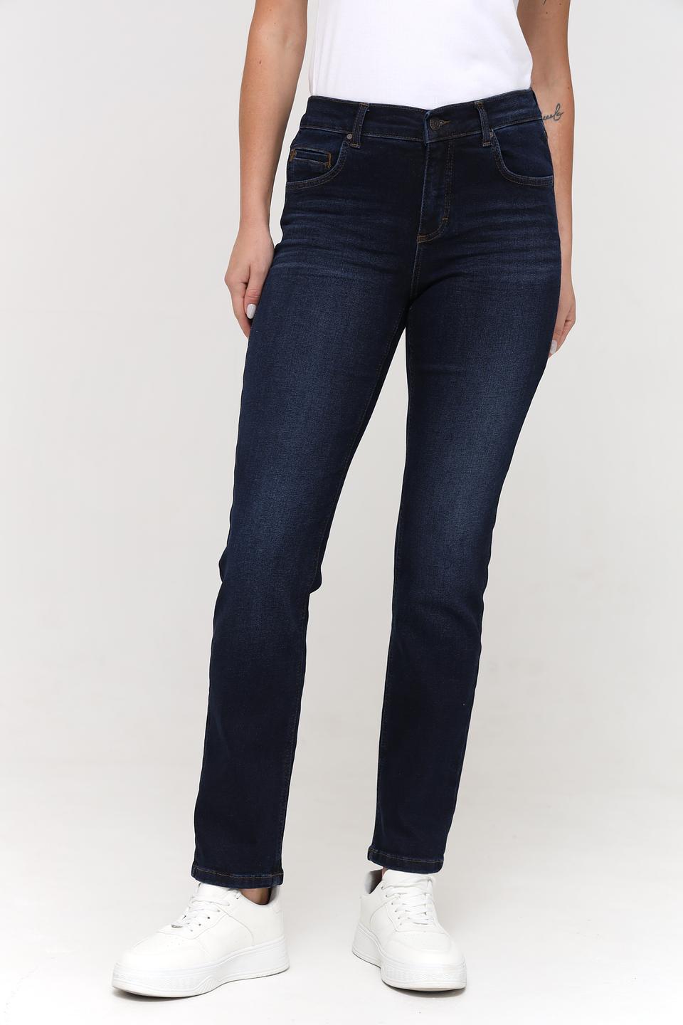 Джинсы Angels прямого кроя, синие