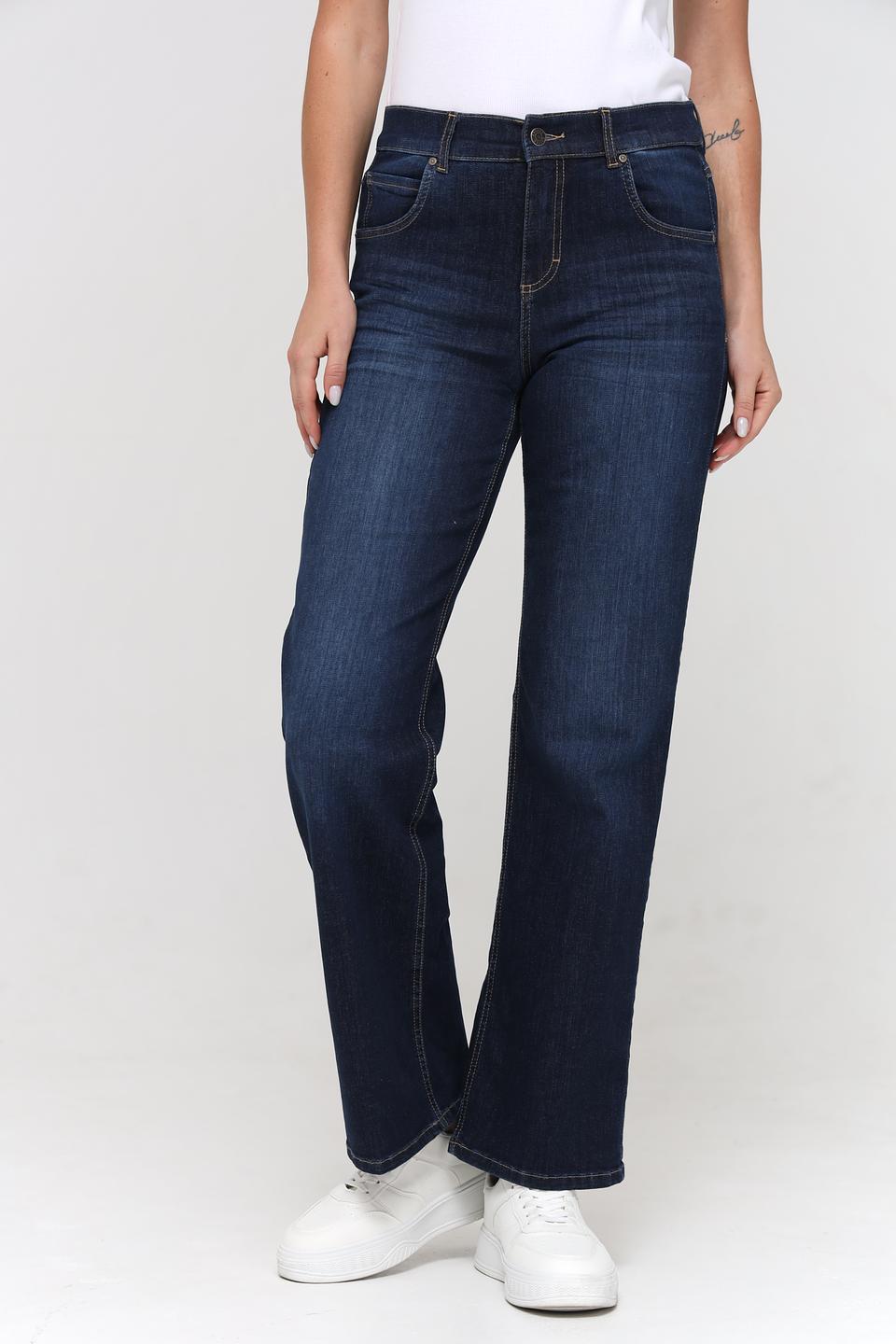 Джинсы Angels прямого кроя, синие