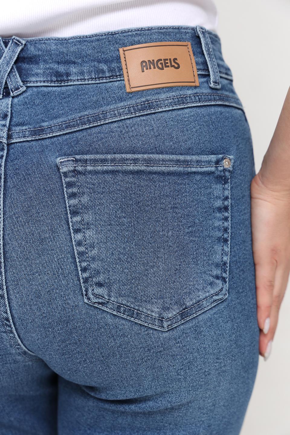 Джинсы Angels укороченные синие