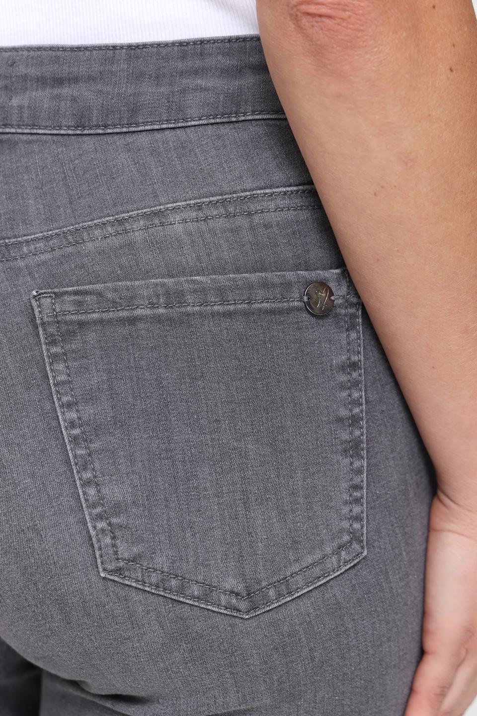 Джинсы Lebek серые прямые