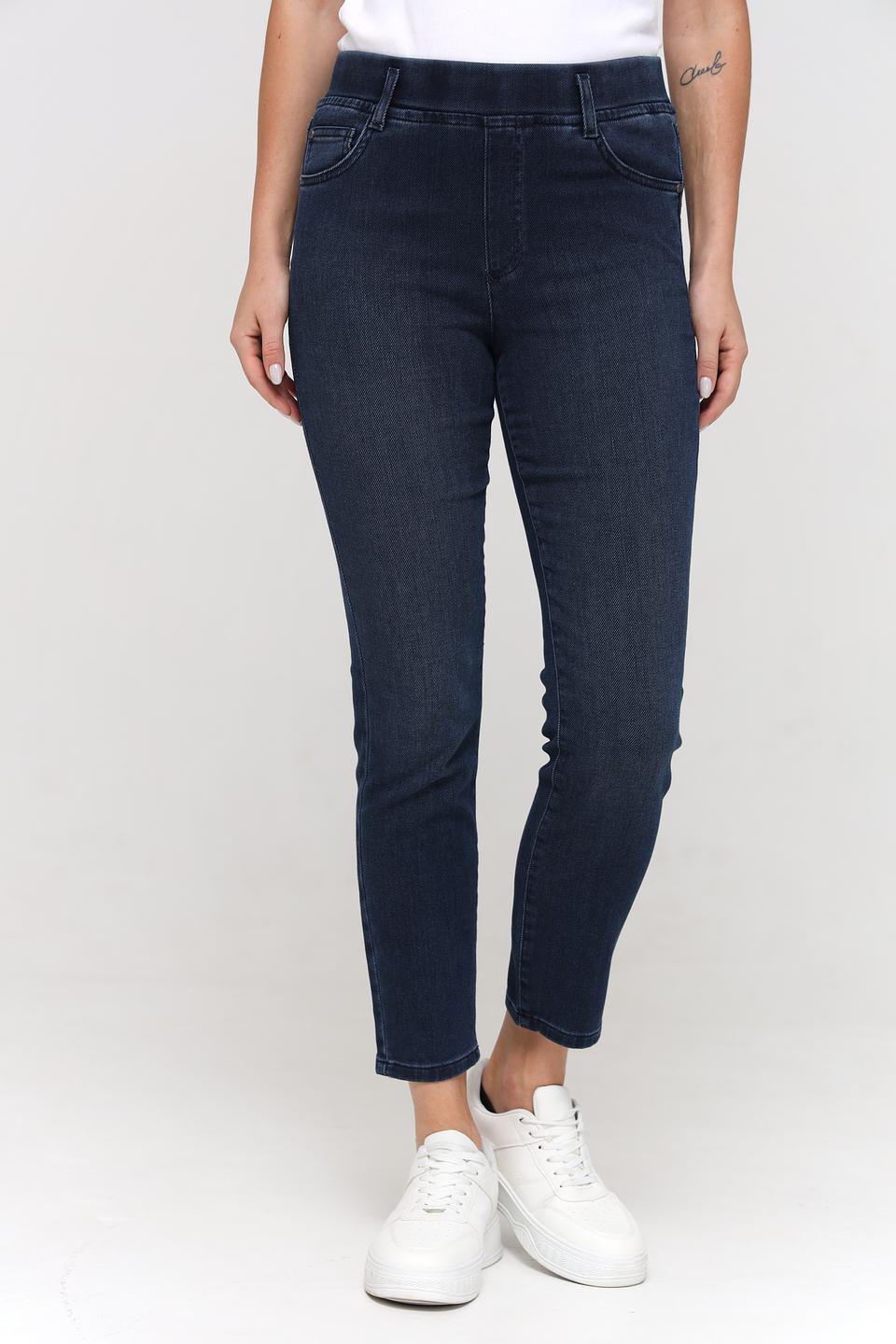 Джинсы Rabe collection темно-синие с эластичным поясом