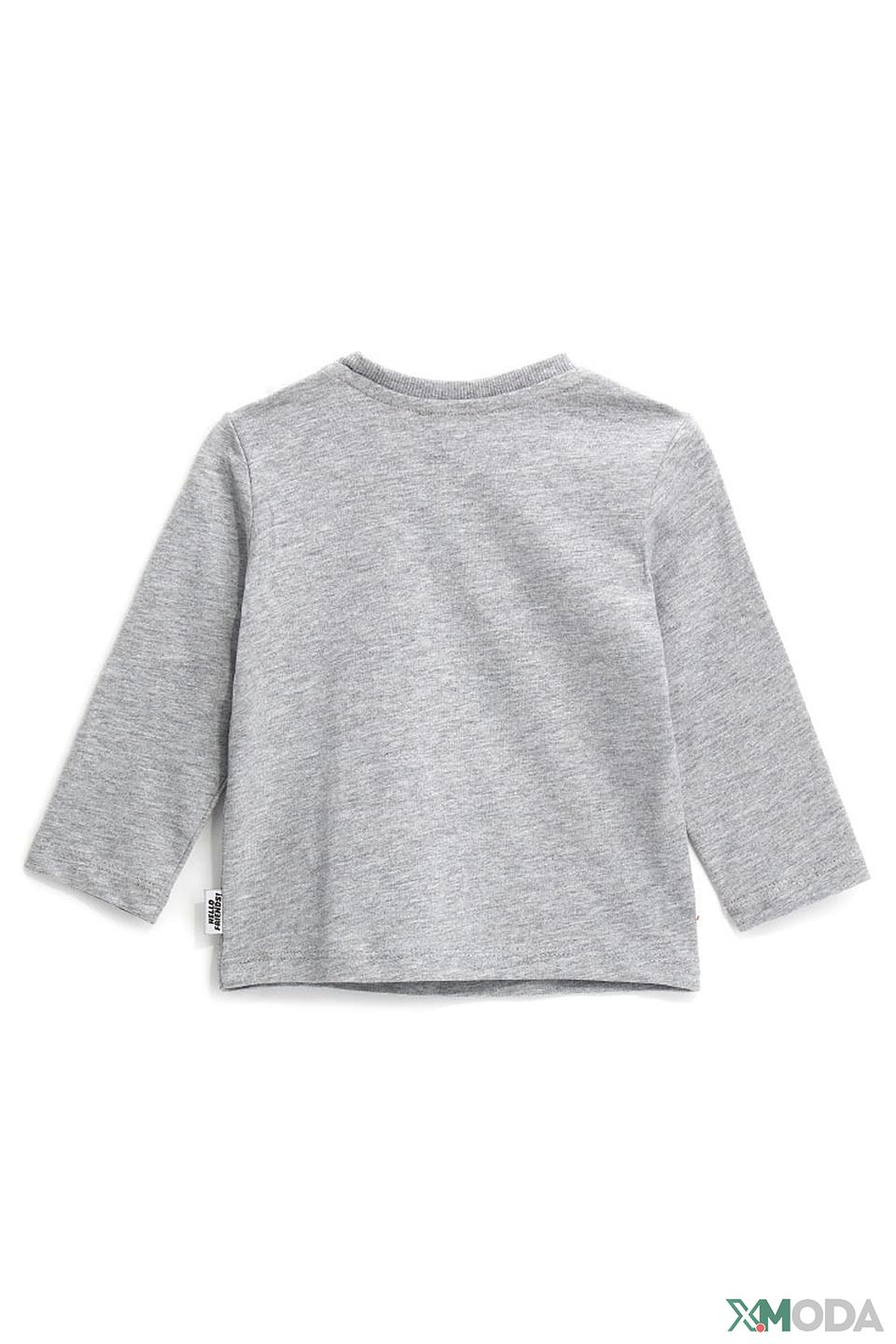 Футболка Original Marines серая с принтом