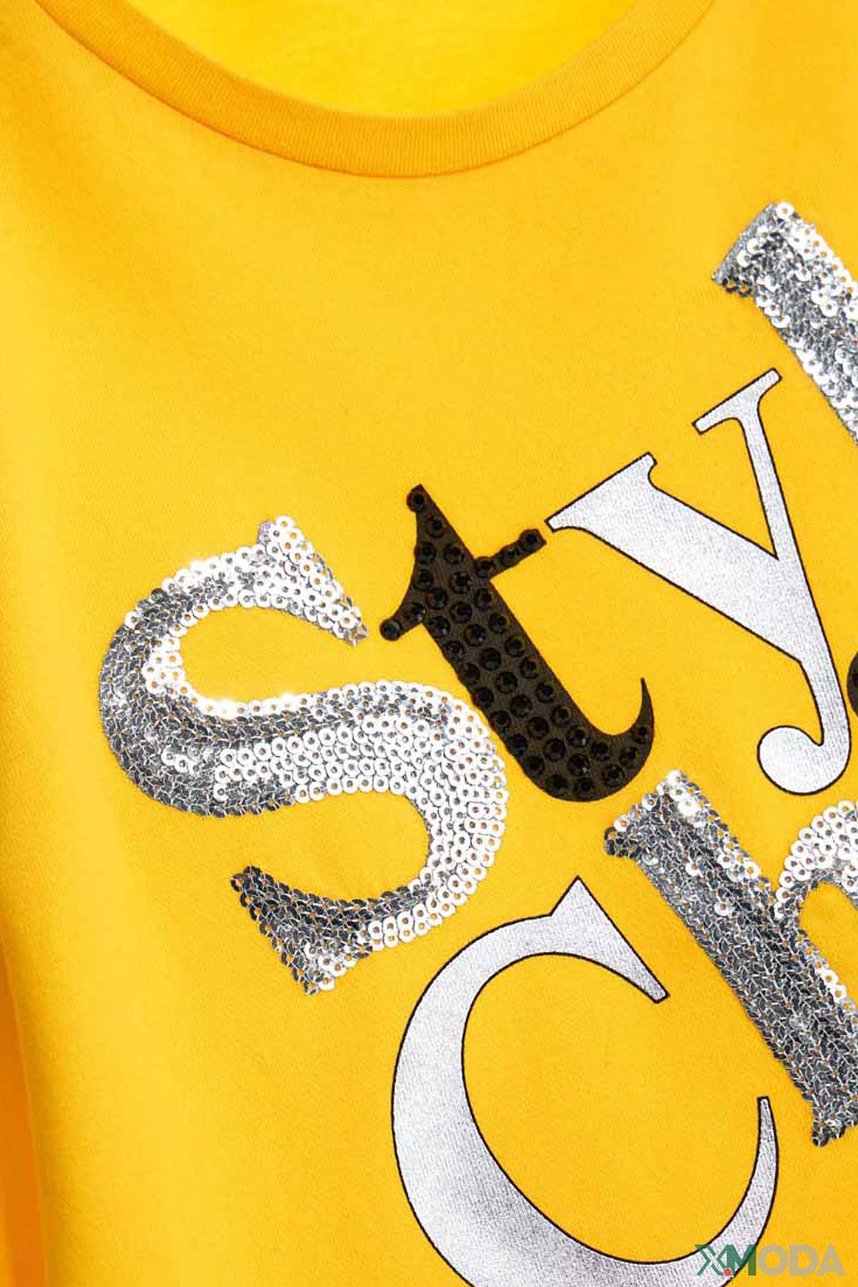 Футболка Original Marines 'Style Chic' жёлтая