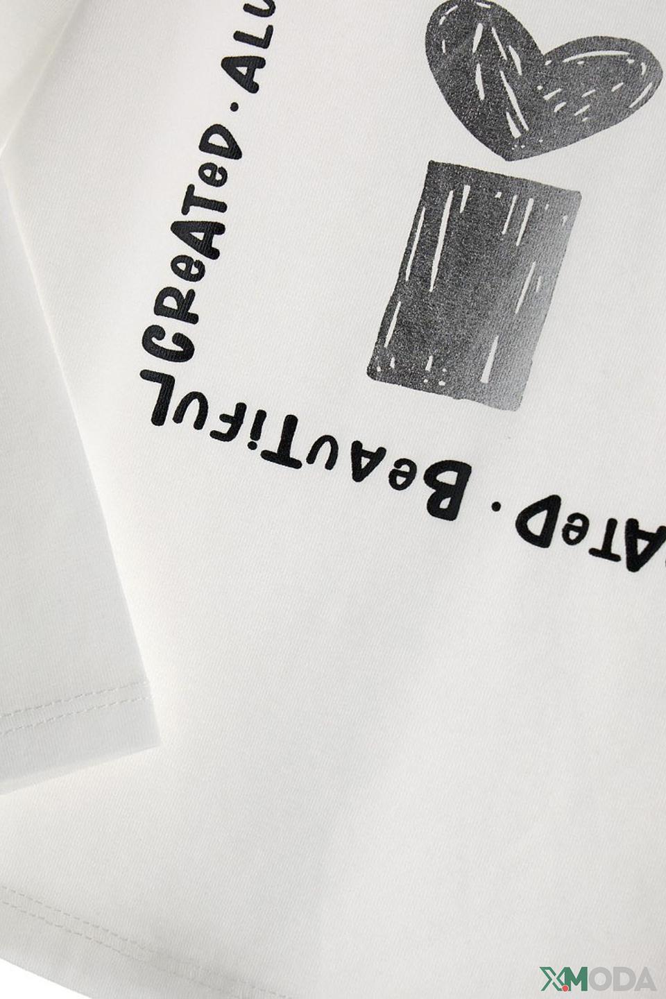 Футболка Original Marines с принтом CHC белый