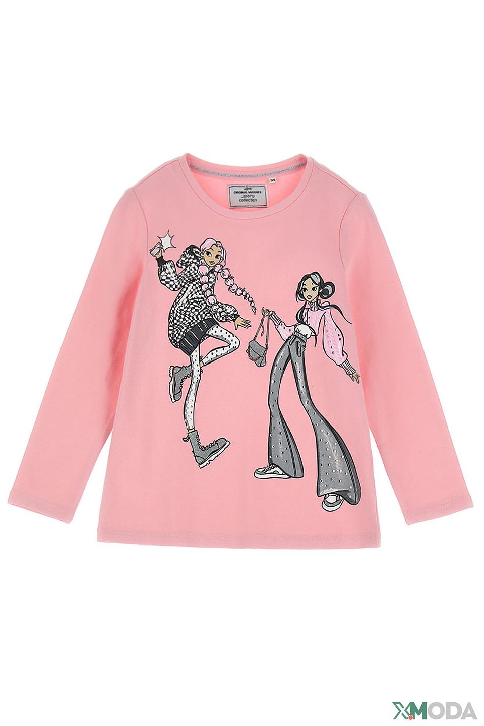 Футболка Original Marines с принтом, розовый