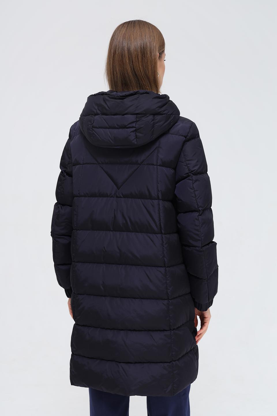 Куртка Marc Cain стеганая тёмно-синяя