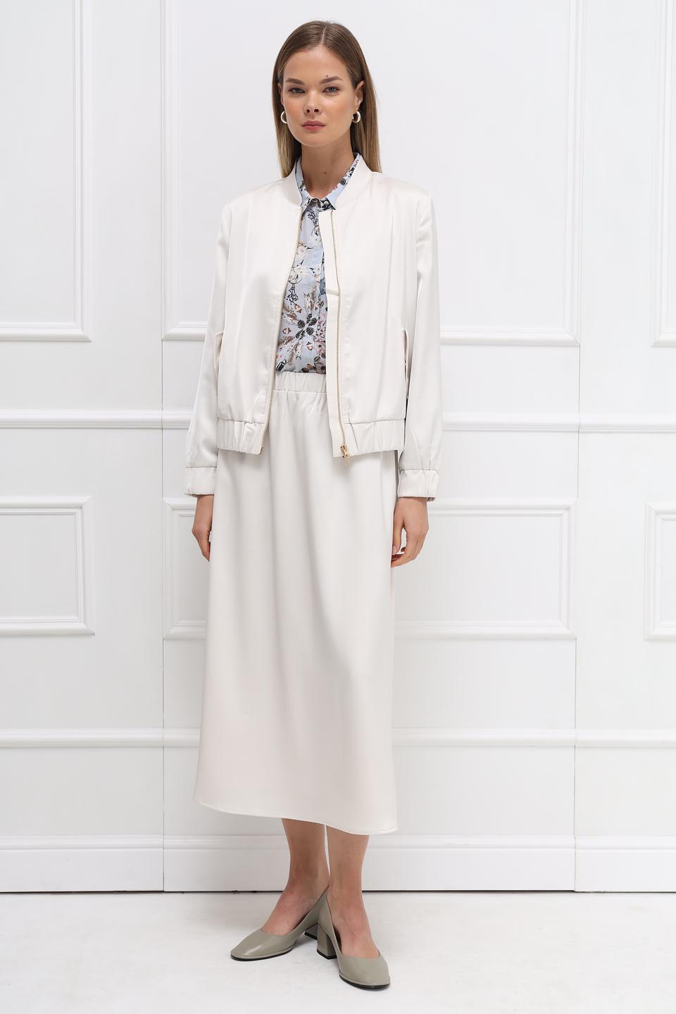 Блуза Marc Cain с цветочным принтом