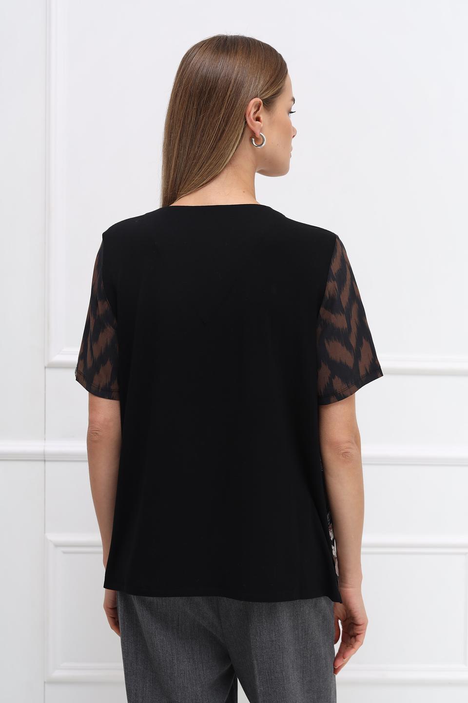 Блуза Marc Cain с цветочным принтом