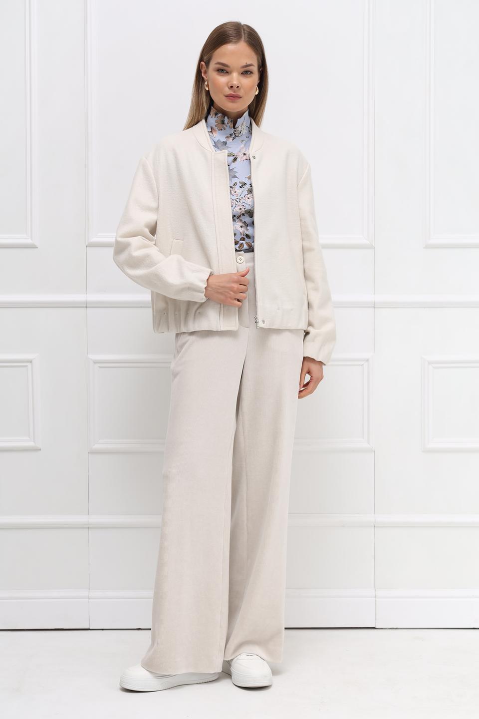 Брюки палаццо Marc Cain бежевые