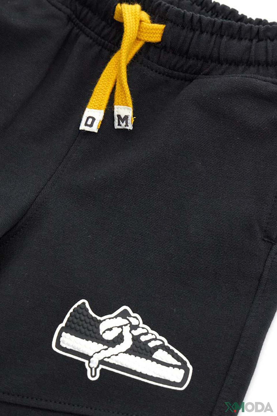 Брюки Original Marines чёрные с принтом