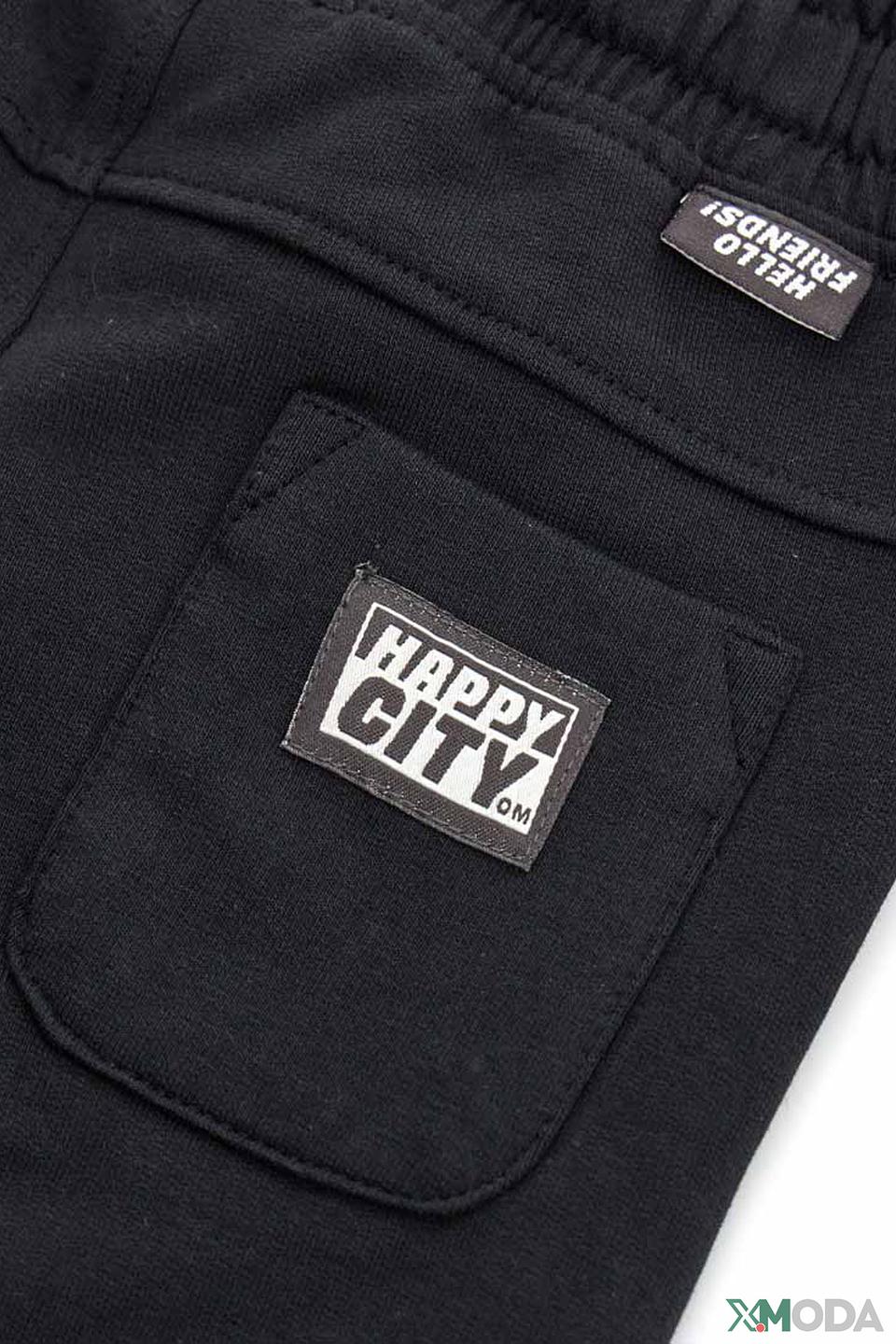 Брюки Original Marines чёрные с принтом