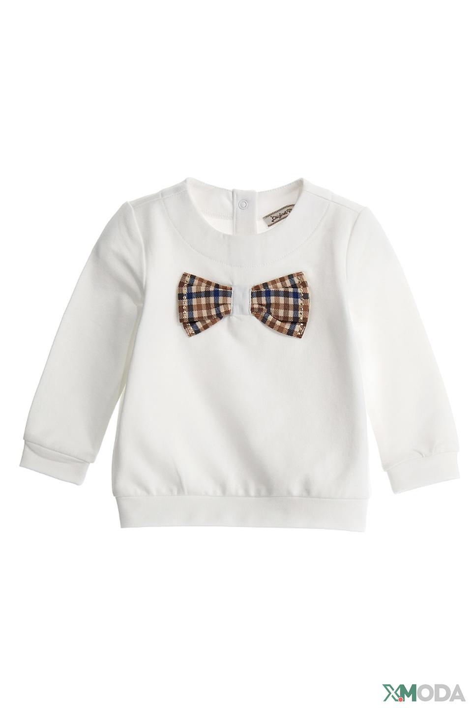 Свитшот Original Marines дев. с бантиком белый