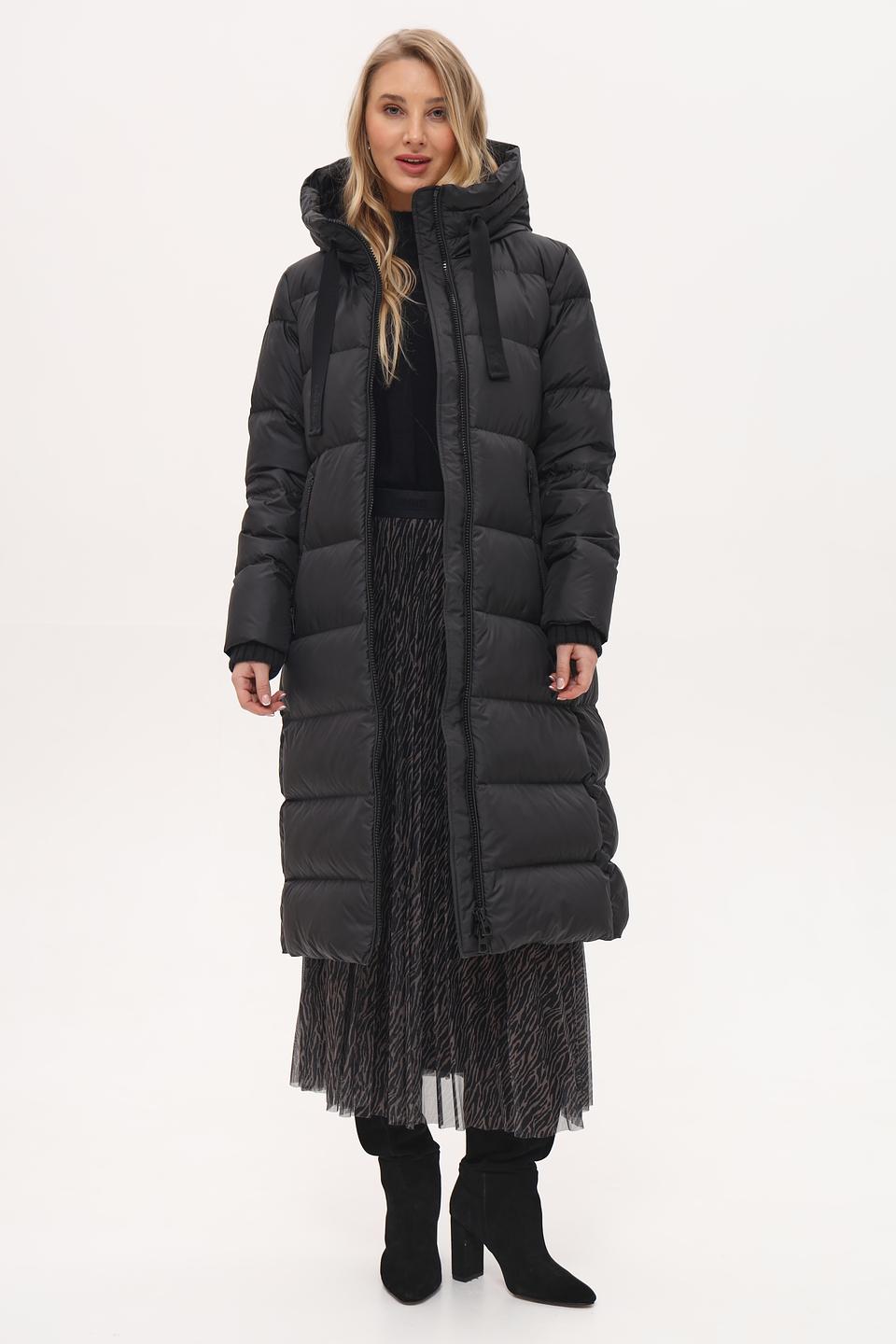 Пальто Marc O Polo чёрное стеганое