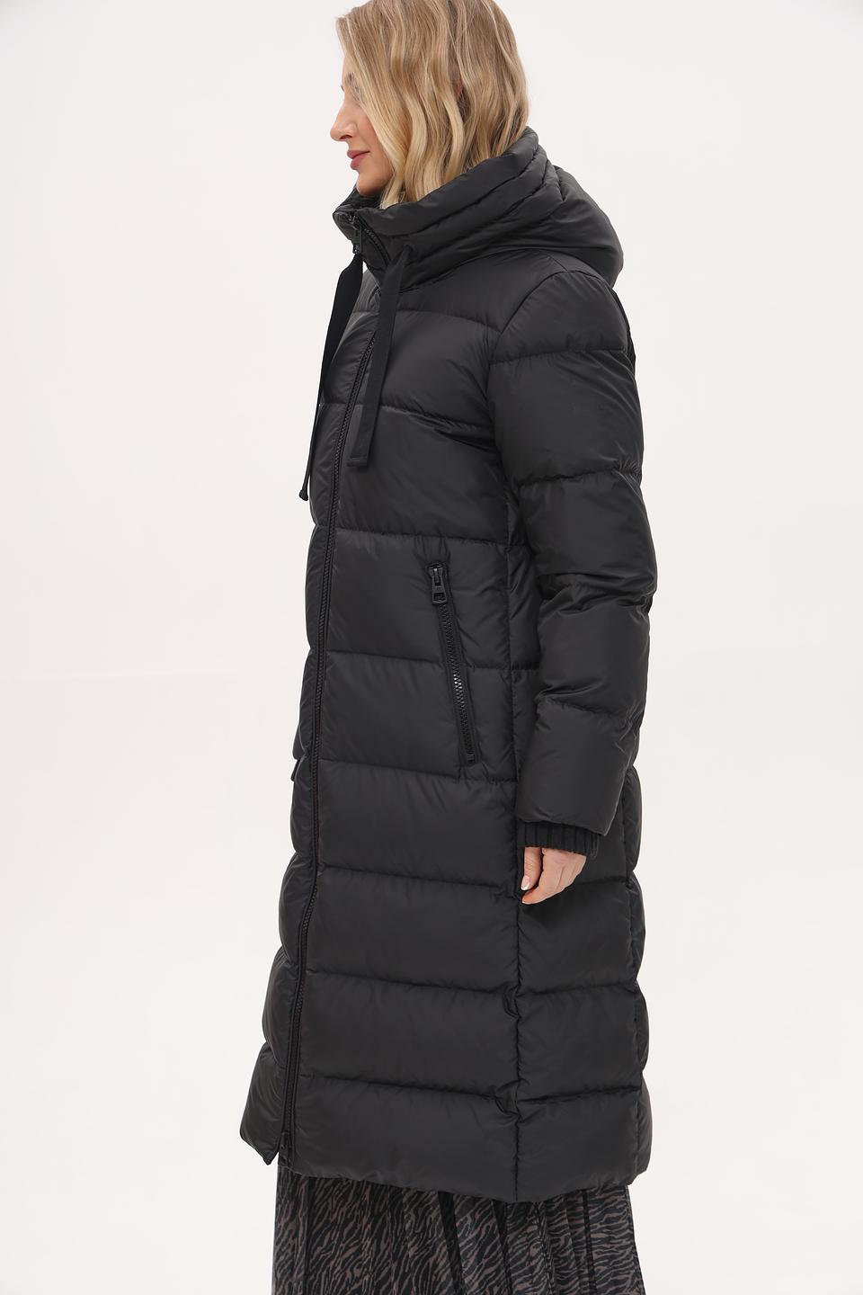 Пальто Marc O Polo чёрное стеганое