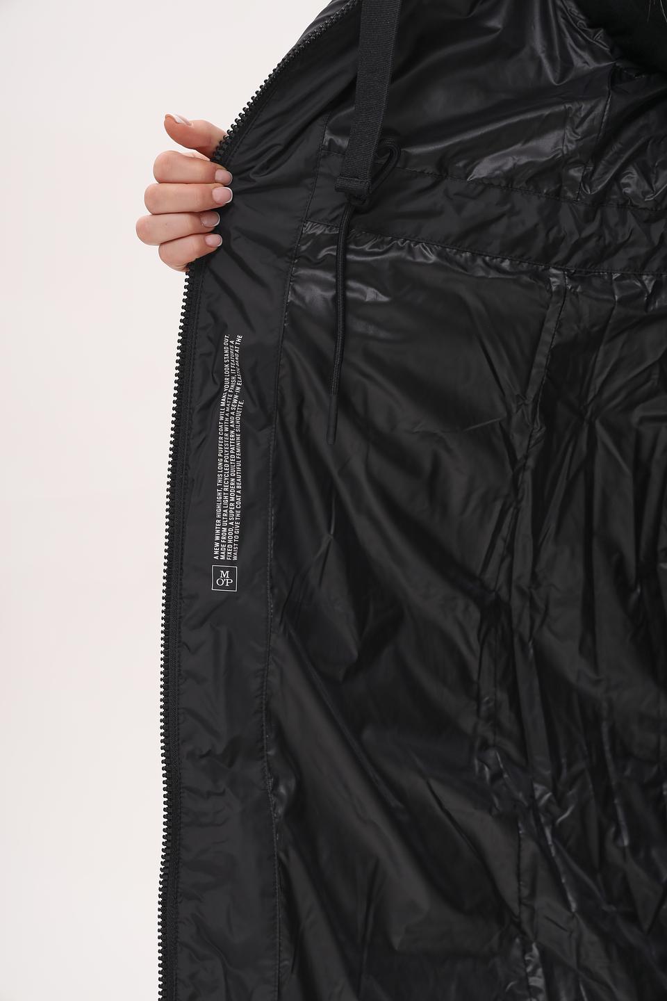 Пальто Marc O Polo чёрное стеганое