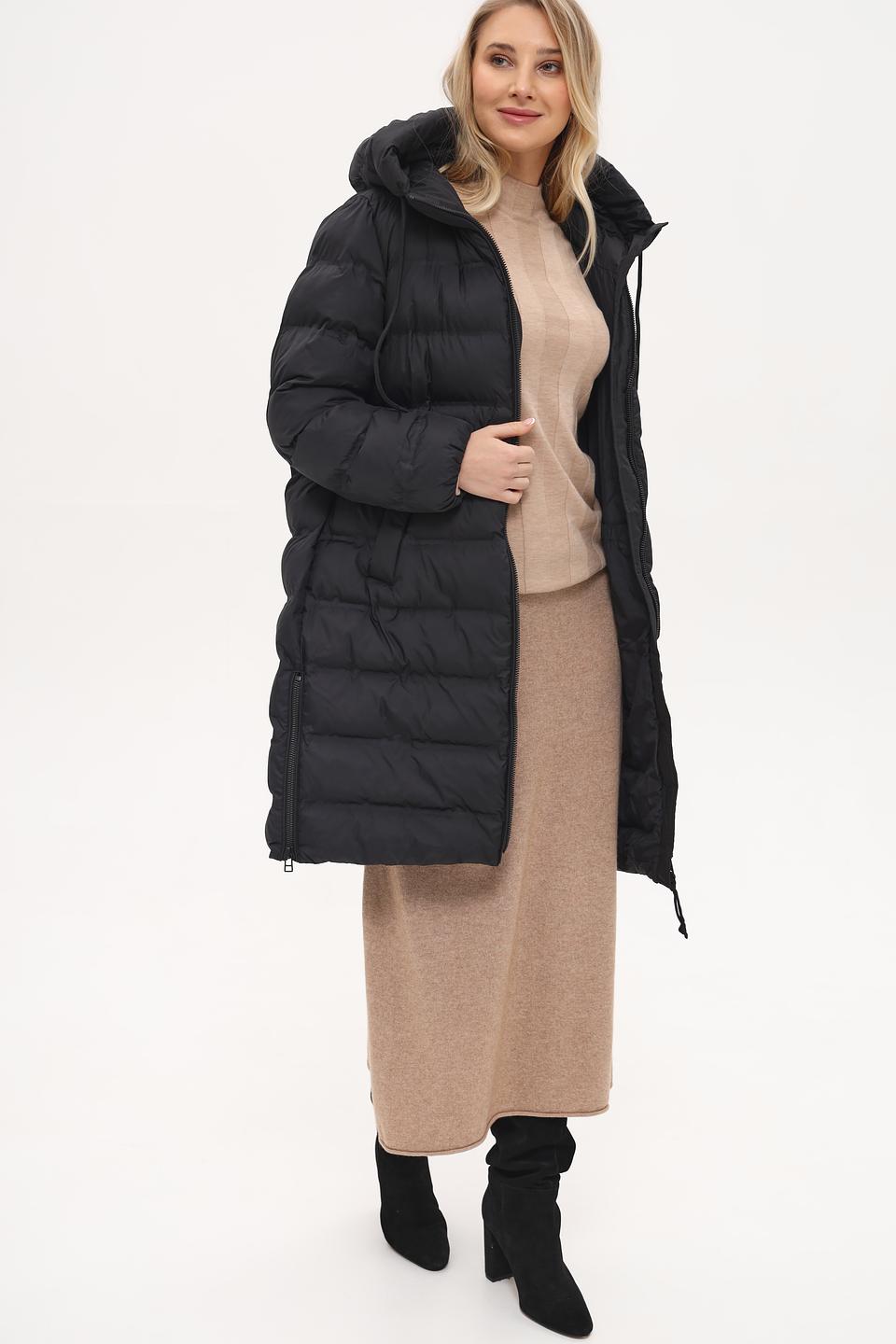 Пальто Marc O Polo DENIM чёрное стеганое