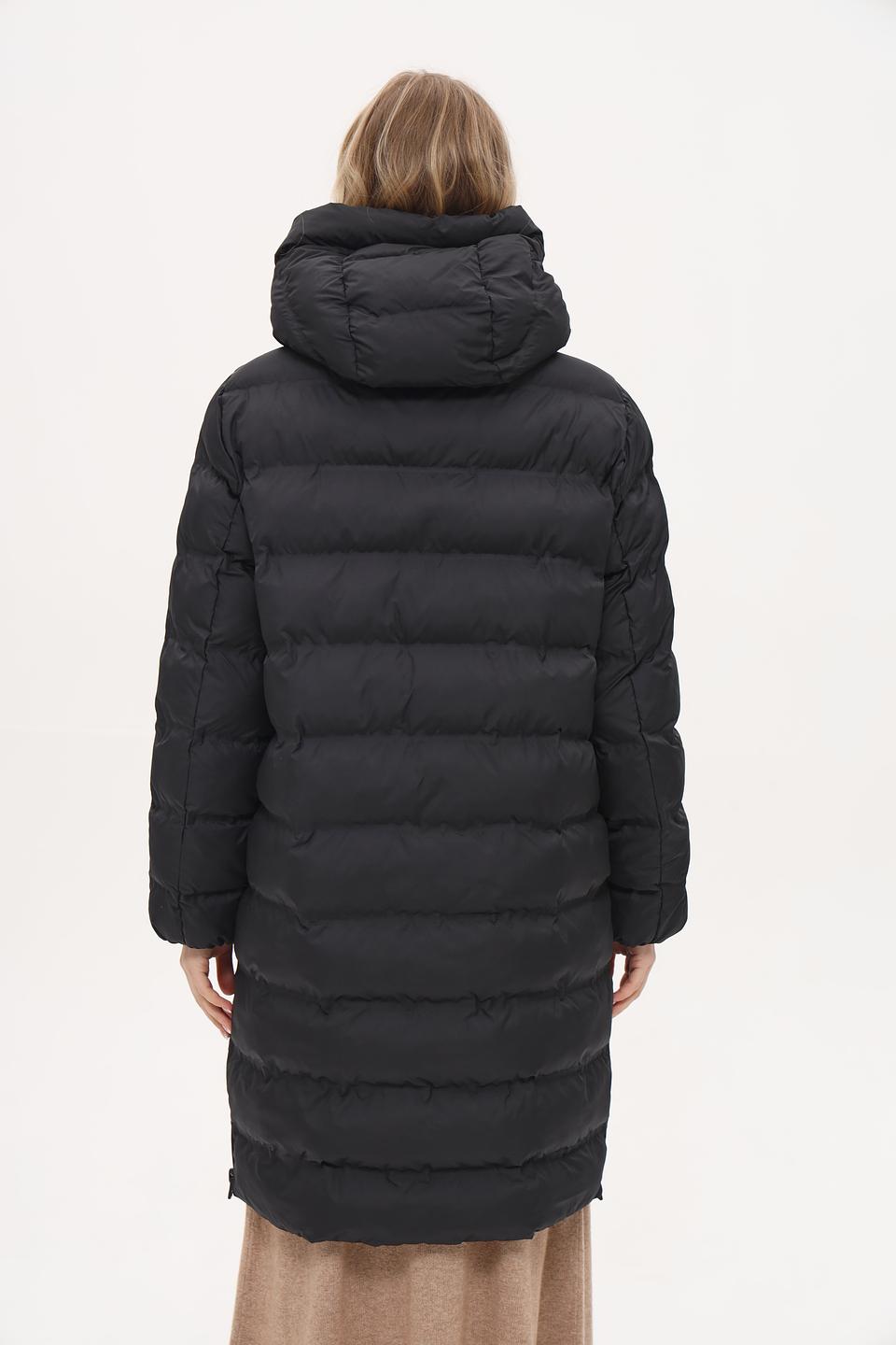 Пальто Marc O Polo DENIM чёрное стеганое