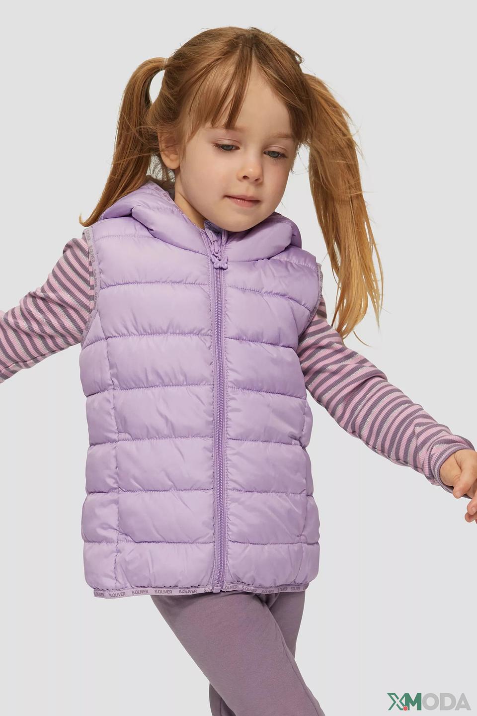 Жилет s.Oliver дев. фиолетовый