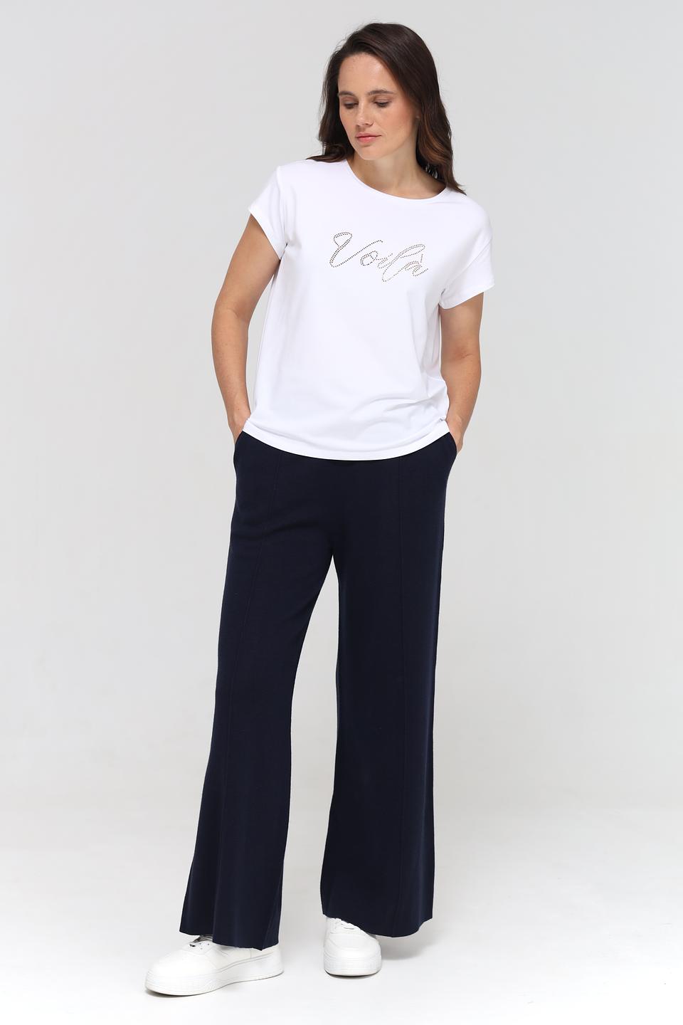 Футболка More and More с логотипом